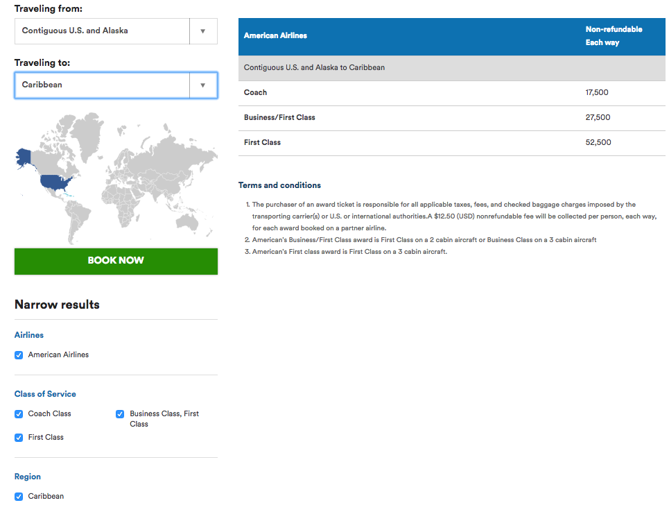 Best Use of Alaska Miles featured by top US travel hacker, Points with Q: image of Alaska Airlines Award Chart