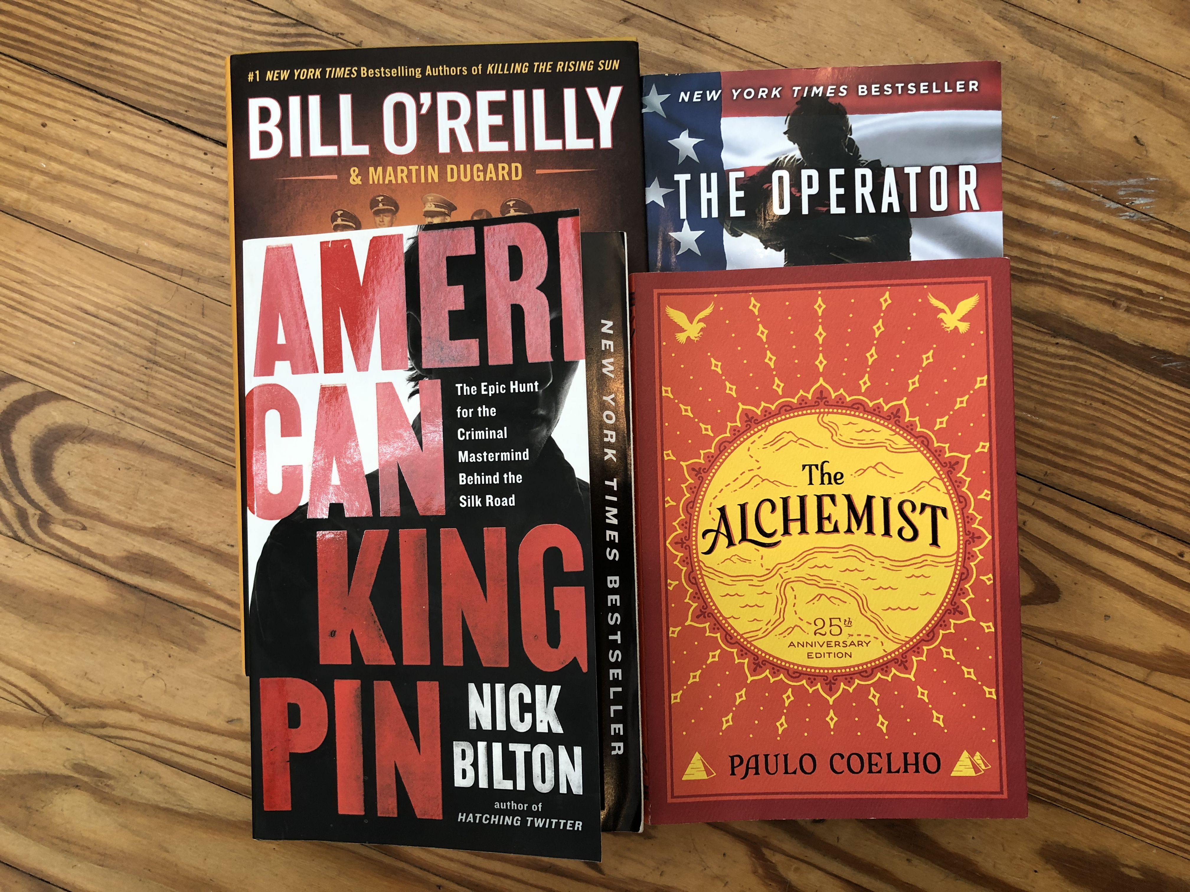 October Book List: Books I Read on the Road 2018