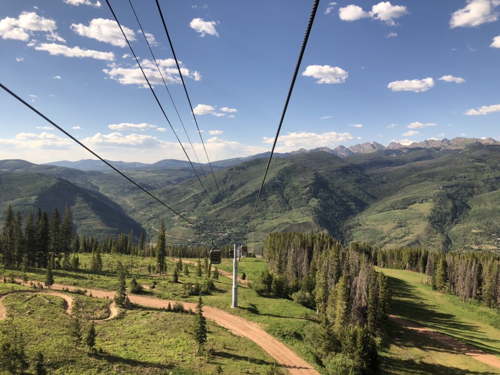 48 Hours of Frisco Colorado Travel featured by top US travel blog Points With Q, image: Vail Gondola 
