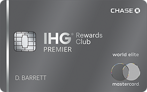 book ihg hotels: ihg credit card 