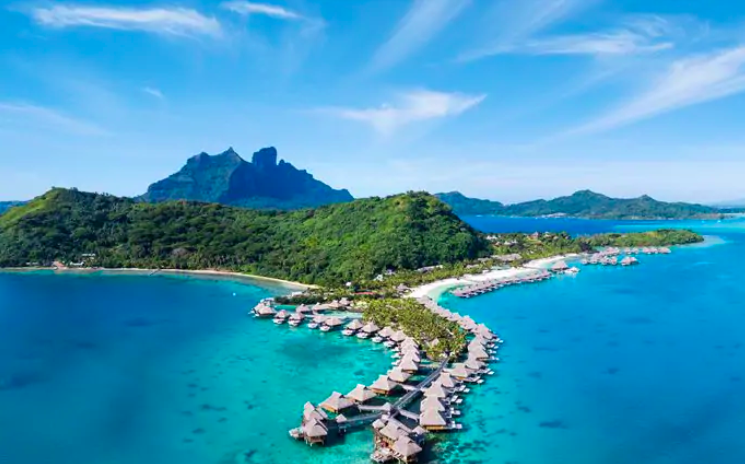5 Ways to Redeem Capital One Miles with Airline Partners featured by top US travel hacker, Points with Q: image of Bora Bora