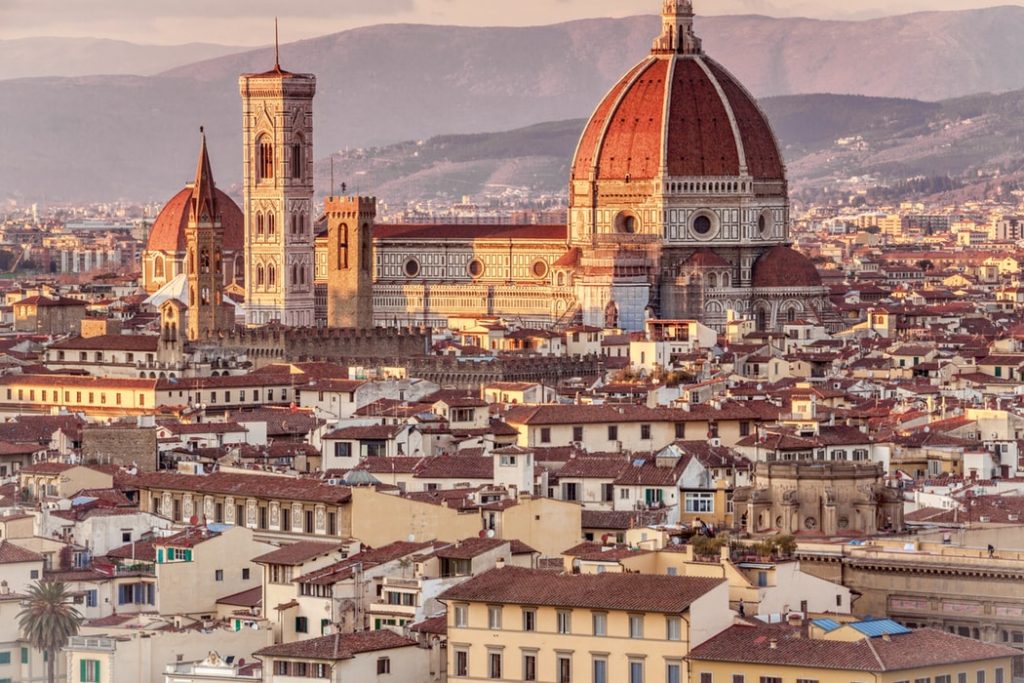 How to Redeem Marriott Points for a European Vacation, tips featured by top US travel hacker, Points with Q: image of Florence Italy