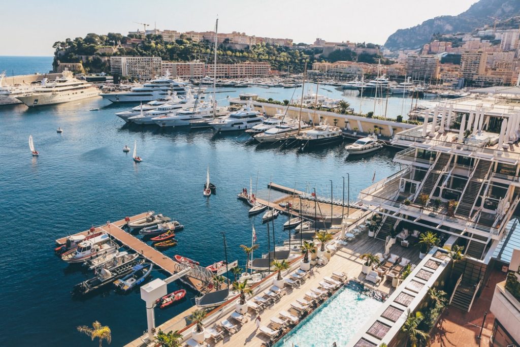 Amex Membership Rewards Sweet Spots to Europe featured by top US travel hacker, Points with Q: image of Port Hercule Monaco