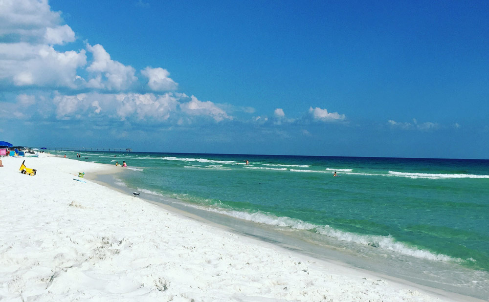 A 48-Hour Vacation in Destin Florida featured by top US travel blog, Points with Q: image of Beaches Destin Fort Walton Beach