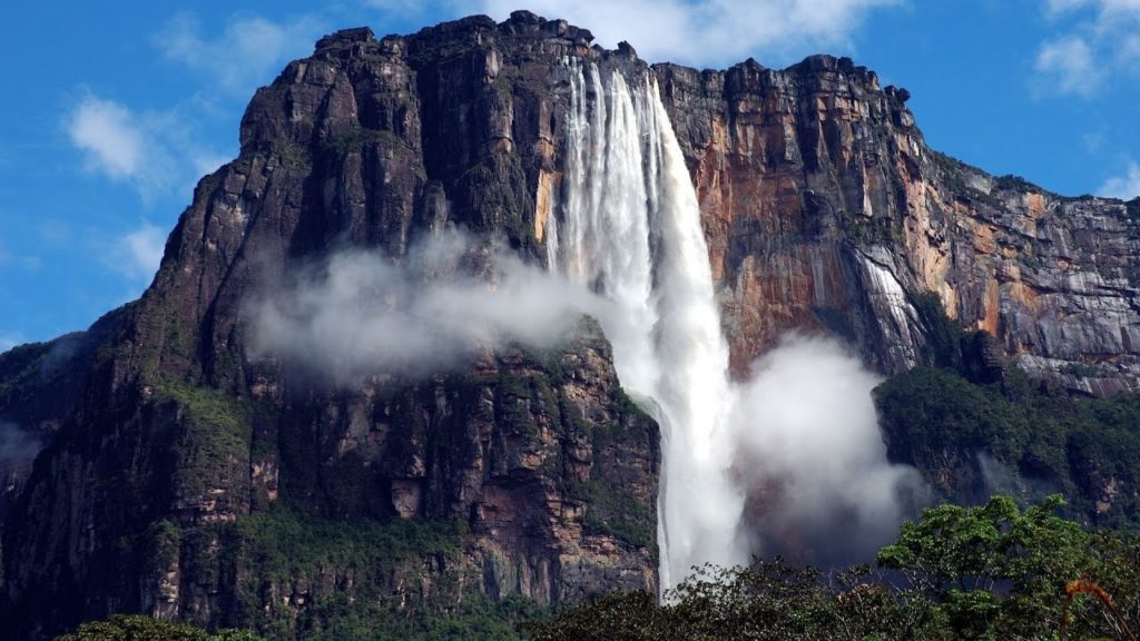 Best award redemptions to south america south featured by top US travel hacker, Points with Q: image of Angels Falls