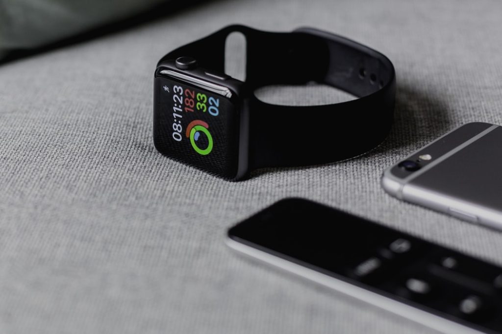 How to Train for a Half Marathon for Beginners featured by top US travel blog, Points with Q: image of Apple Watch