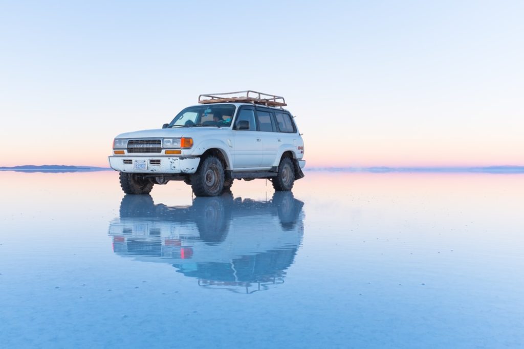 Best award redemptions to south america south featured by top US travel hacker, Points with Q: image of Salar de Uyuni