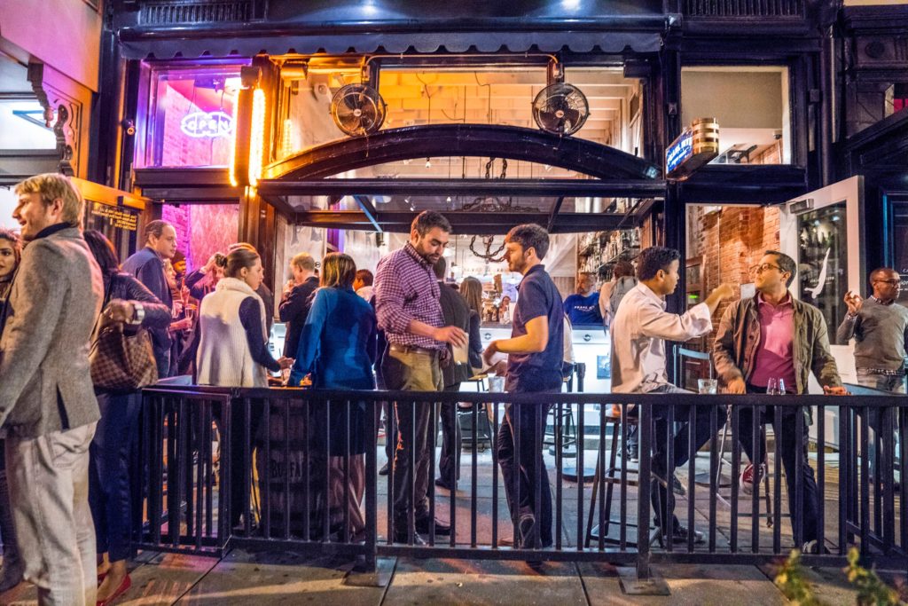 Best Places to Visit for Washington DC Travel in 48 Hours featured by top US travel blog Points With Q, image: Marriott Marquis Washington DC Shaw Neighborhood Nightlife