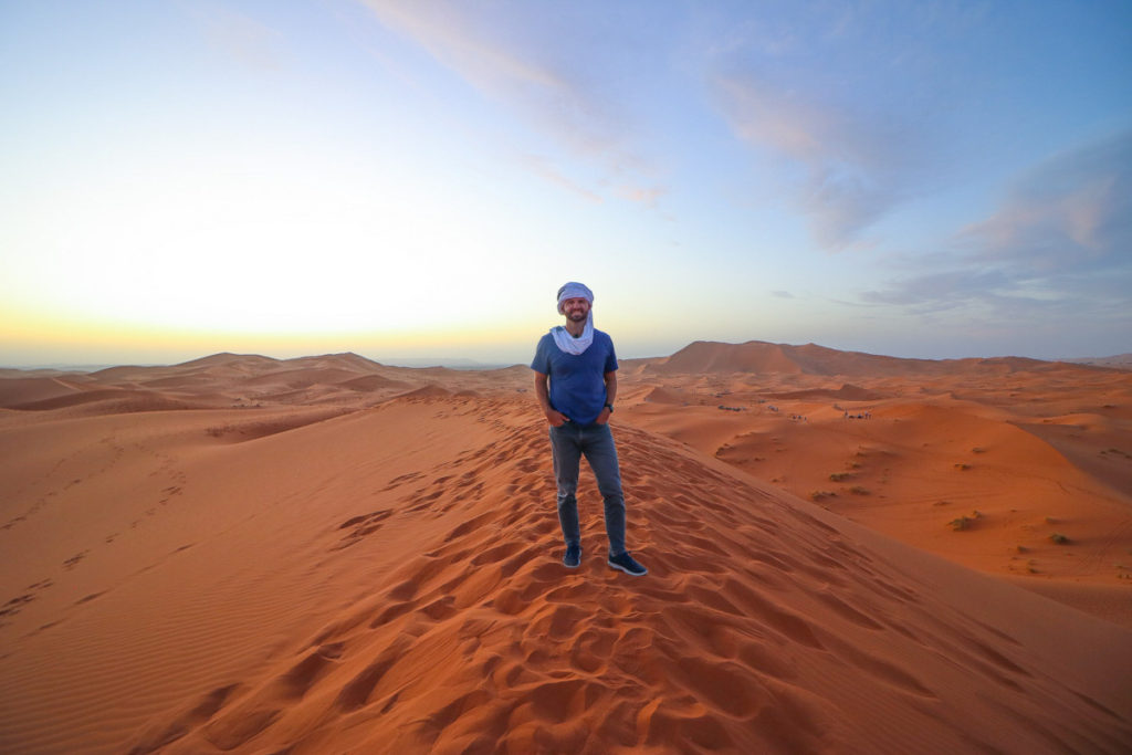 2019, a Year of Travel recapped by top US travel blog, Points with Q:  Morocco Desert