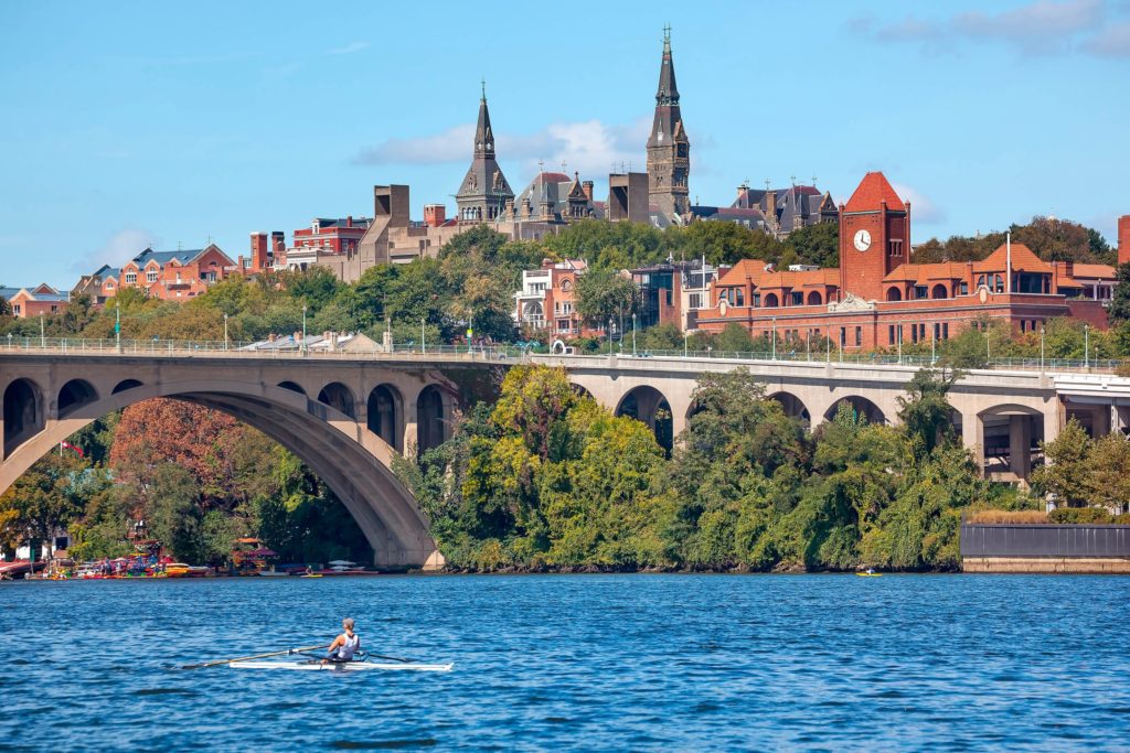 Best Places to Visit for Washington DC Travel in 48 Hours featured by top US travel blog Points With Q, image: Westin Georgetown Washington DC Georgetown Waterfront
