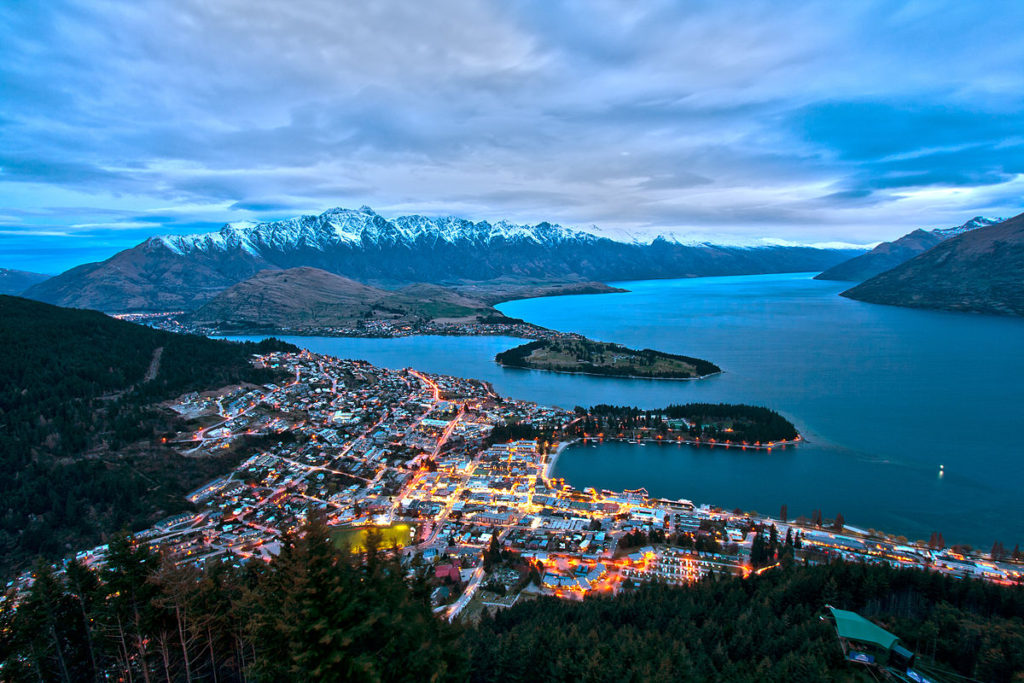 Travel Bucket List by top US travel hacker, Points with Q: image of Queenstown Bobs Peak