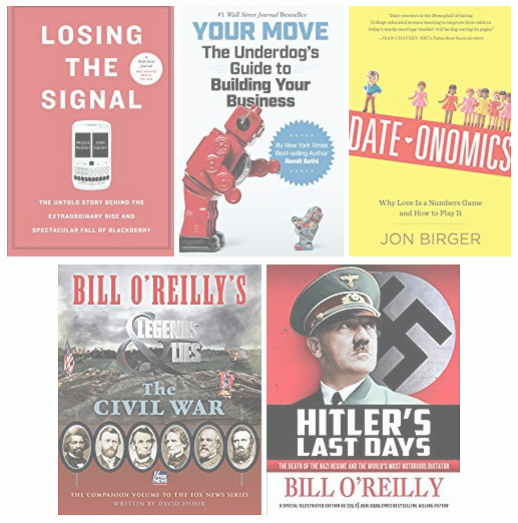January Book List: Top 5 Best Books on Amazon to Read While Traveling 2020