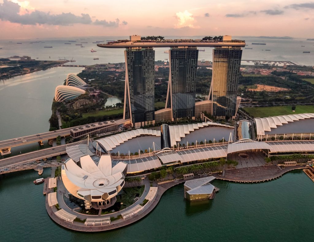 Singapore Travel featured by top US travel blog Points With Q, image: Marina Bay Sands Singapore
