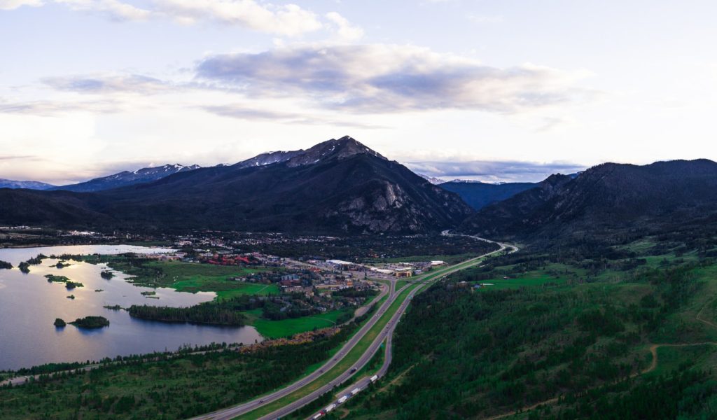 48 Hours of Frisco Colorado Travel featured by top US travel blog Points With Q, image: Frisco Colorado Aerial