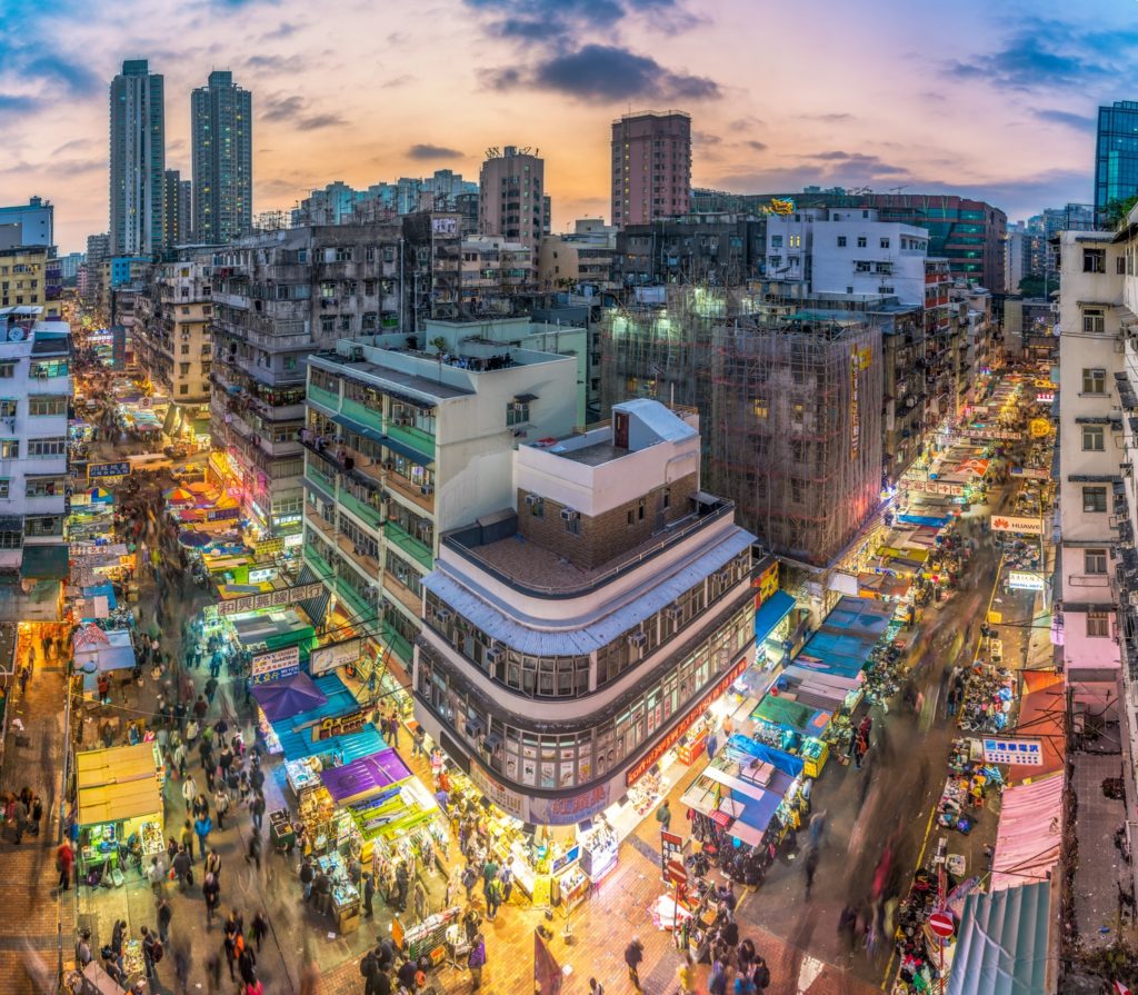 5 Best Ways To Use Cathay Pacific Asia Miles Update featured by top US travel hacking blog, Points with Q: image of Sham Shui Po Hong Kong