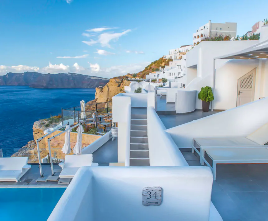 Santorini Greece Secret Suites and Spa exterior Hyatt