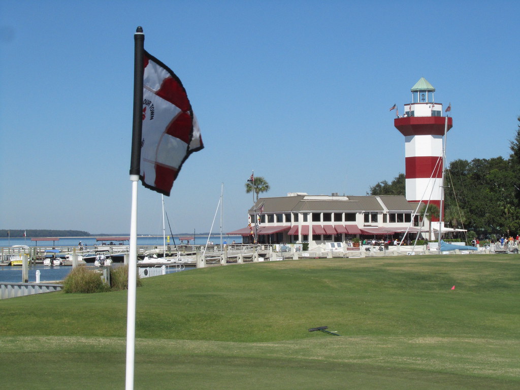 Chase Freedom Credit Card featured by top US travel hacker, Points with Q: image of Harbour Town Golf Course Hilton Head South Carolina