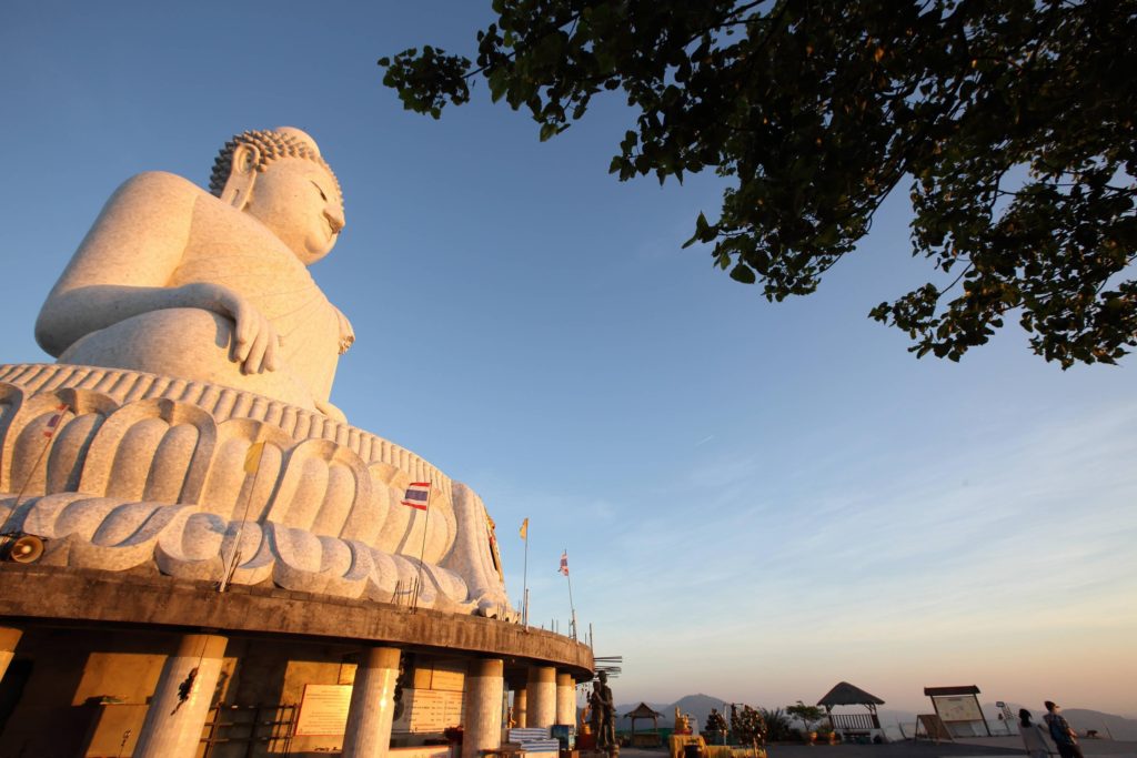 Thailand Travel Guide featured by top US travel blog, Points with Q: image of Phuket Big Buddha