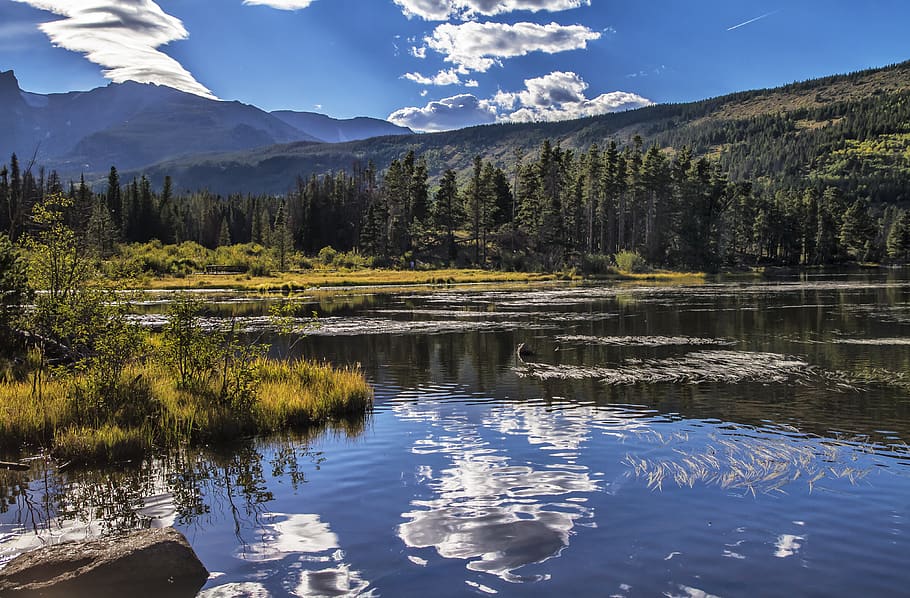 Best US National Parks featured by top US travel blog, Points with Q: image of Bear Lake Rocky Mountain National Park Colorado