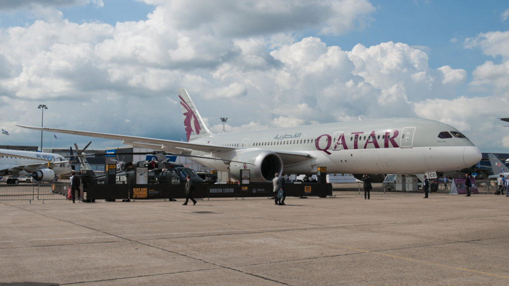 Qatar Airways Boeing 787 A7-BCD