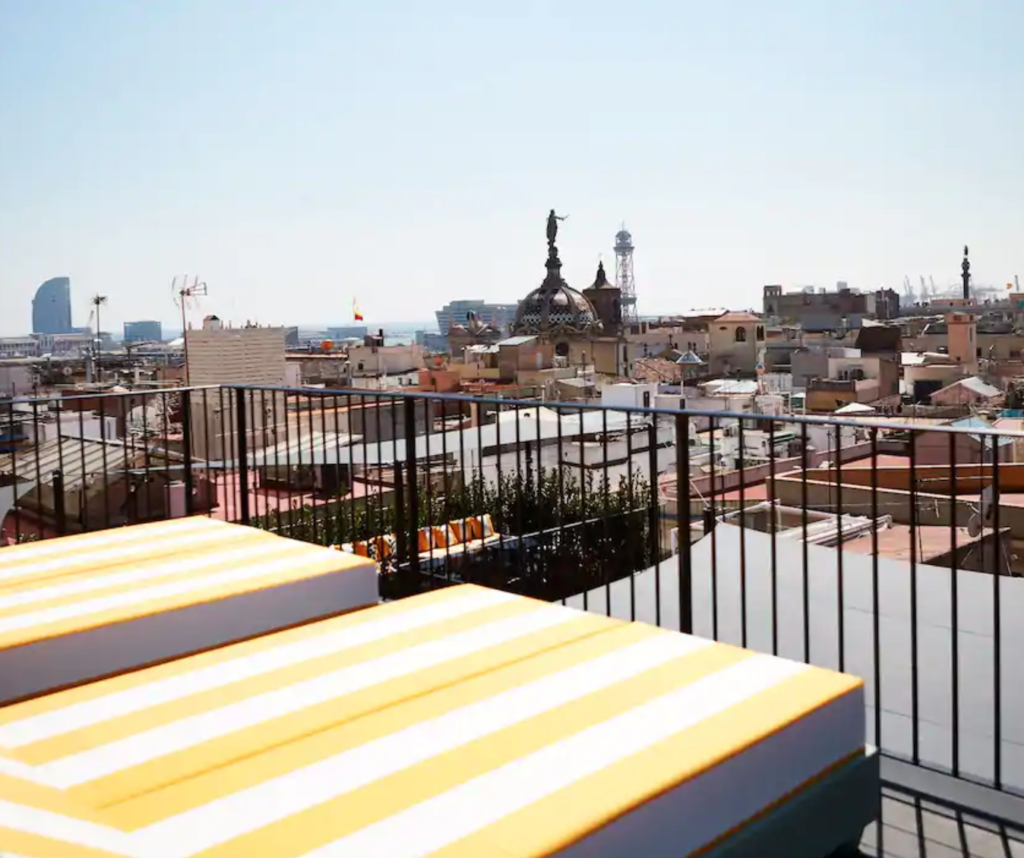 The Wittmore Barcelona Hyatt Sun Deck View