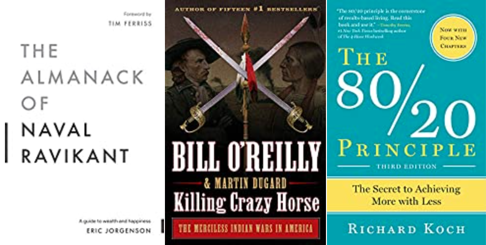 Best Books on Amazon: Top 3 Books from October