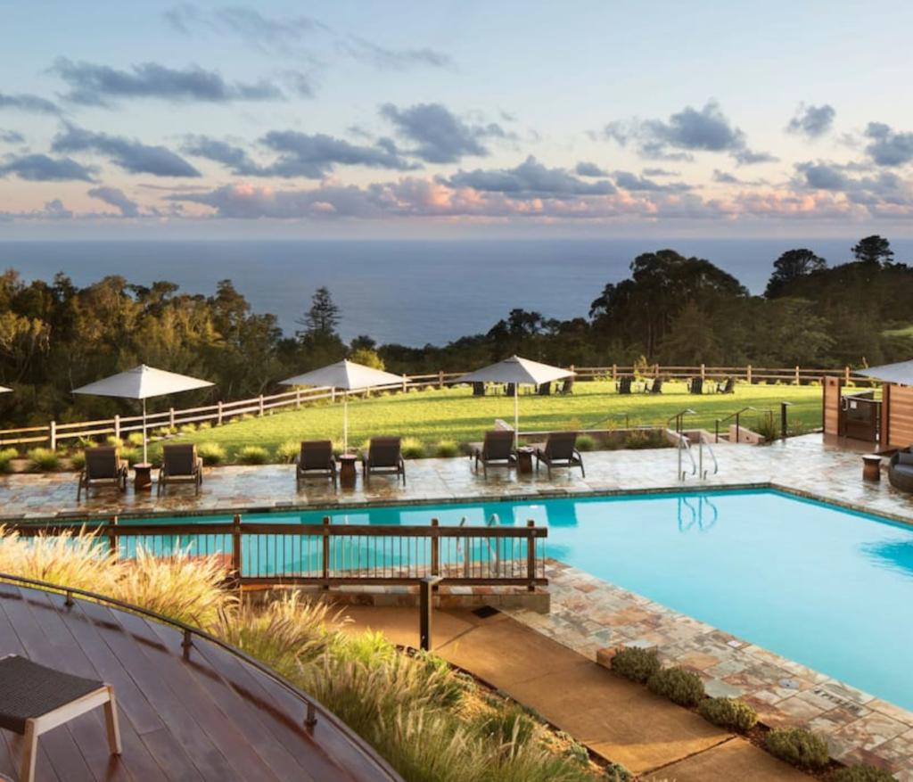 A Complete Guide to the Various Hyatt Hotels Brands featured by top US travel blog Points With Q, image: Ventana Big Sur Pool Hyatt Big Sur California