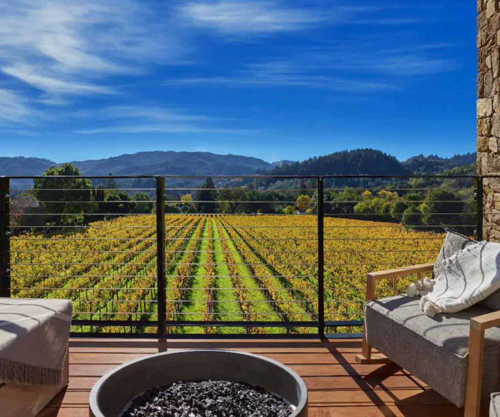 Napa Wineries in 48 Hours: Best Things to do in Napa Valley featured by top US travel blog Points With Q, image: Alila Napa Valley Hyatt Room View