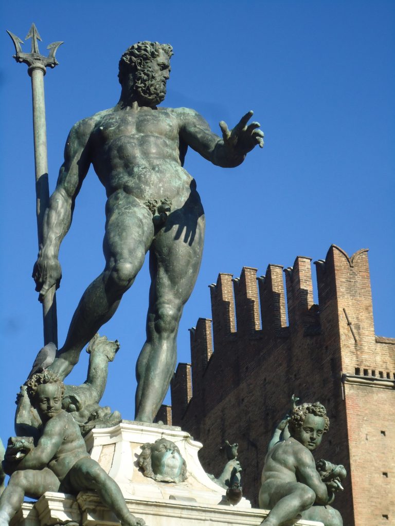 Fountain of Neptune Bologna Italy