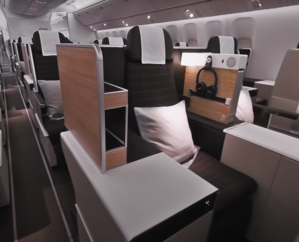 Best Ways to Book Swiss Business Class US to Europe featured by top US travel blog Points With Q, image: Swiss Business Class Throne Seat