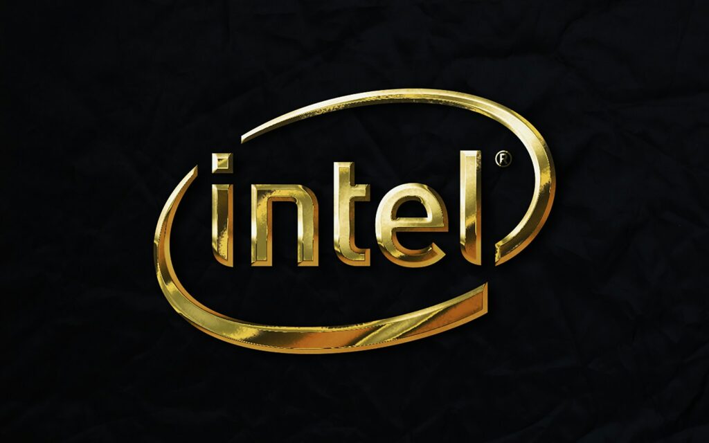 Career Ownership Andy Grove a gold intel logo on a black background