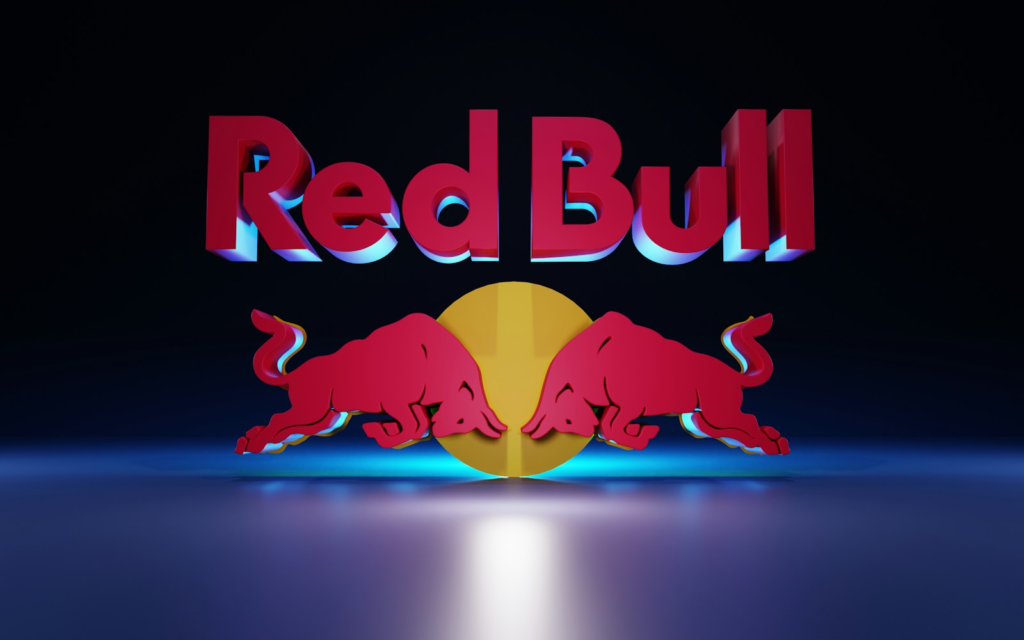 red-bull-business-strategy a group of red and green cartoon characters on a black background